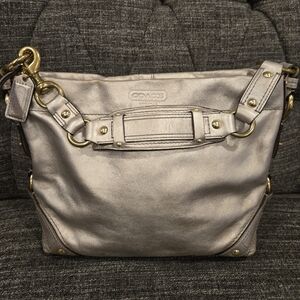 Coach Vintage Carly Slim Metallic Shoulder Bag